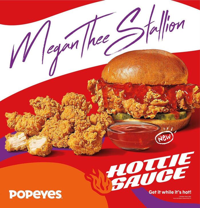 Popeyes × Megan Thee Stallion Hottie Sauce 5