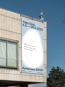 <cite>This room moves at the same speed as the clouds</cite> – Yoko Ono at Kunsthaus Zürich