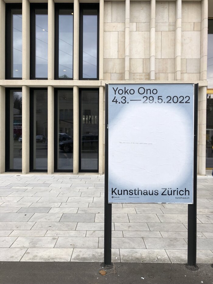 This room moves at the same speed as the clouds – Yoko Ono at Kunsthaus Zürich 3