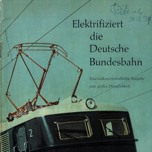 <cite>Elektrifiziert die Deutsche Bundesbahn</cite> booklet