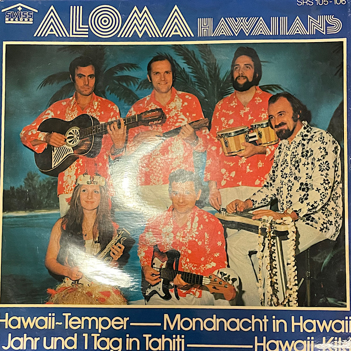 Aloma Hawaiians &ndash; &ldquo;Hawaii-Temper&rdquo; single cover 1