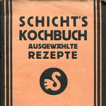 <cite>Schicht’s Kochbuch</cite>