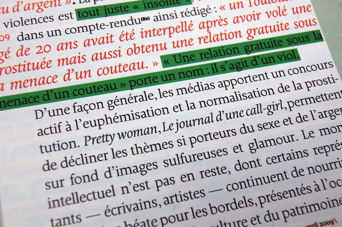 Prostitution et Société magazine, no.&nbsp;162 4