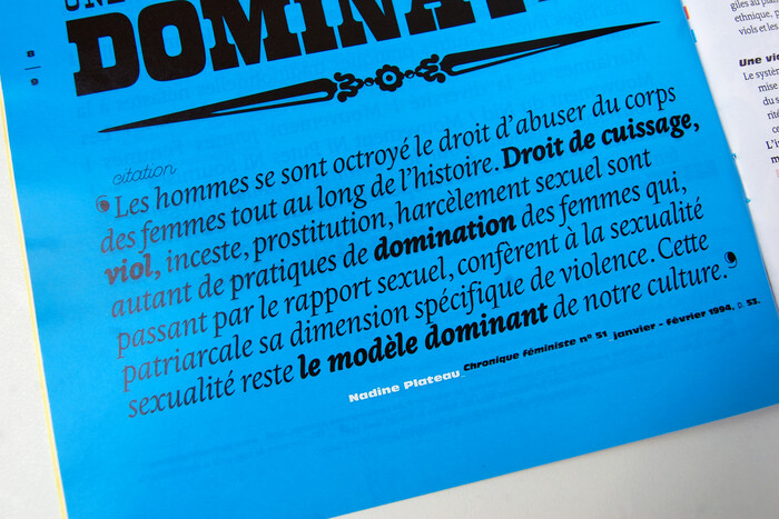 The monolinear script used for “citation” is  (Dave Farey, Panache).