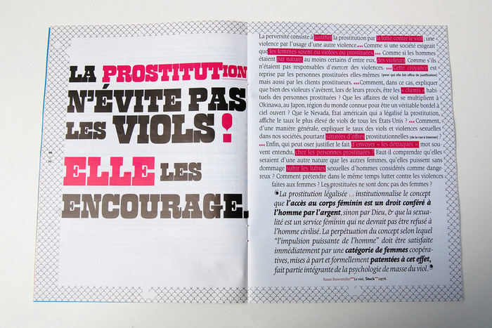 Prostitution et Société magazine, no.&nbsp;162 13