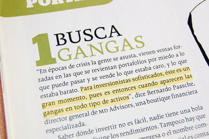 Dinero magazine, March 2008 9