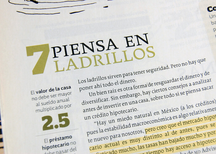 Dinero magazine, March 2008 10