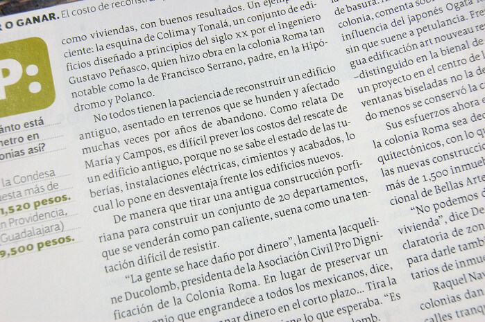 Dinero magazine, March 2008 4