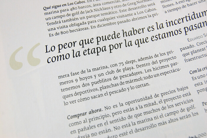 Dinero magazine, March 2008 3