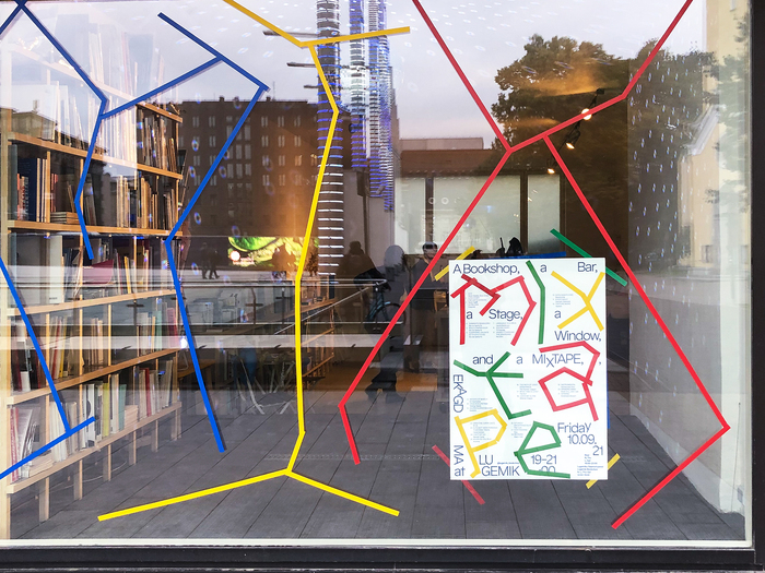 A Bookshop, a Bar, a Stage, a Window, and a Mixtape poster 6