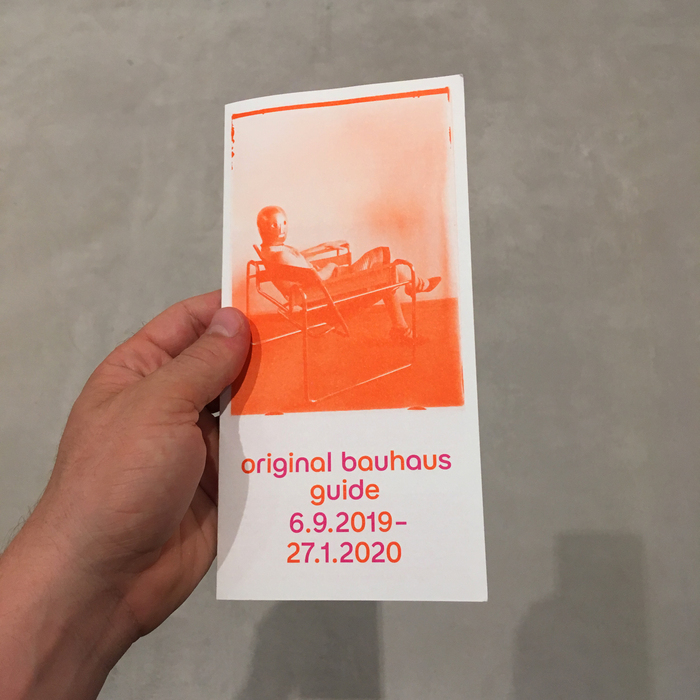 original bauhaus exhibition guide 2
