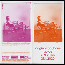 <cite>original bauhaus</cite> exhibition guide