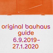 <cite>original bauhaus</cite> exhibition guide