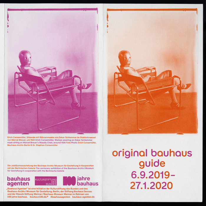 original bauhaus exhibition guide 1