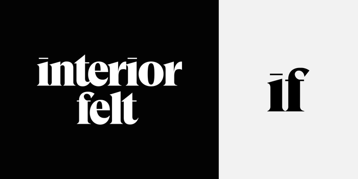 Interior Felt wordmark and logo