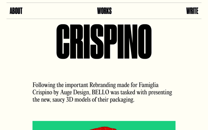 Filippo Bello website 3