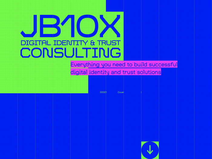 JB10X Digital Identity &amp; Trust Consulting website 1