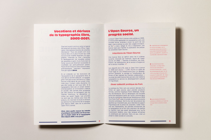 Vocations et dérives de la typographie libre, 2005–2021 2
