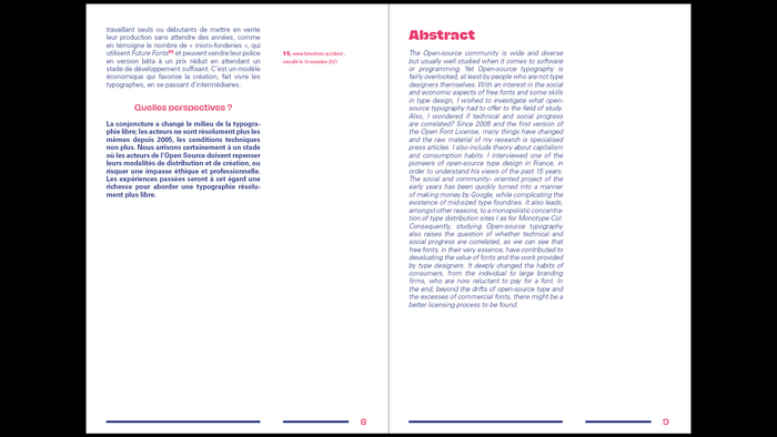 Vocations et dérives de la typographie libre, 2005–2021 4