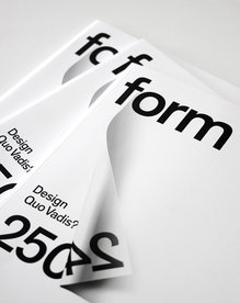 <cite>Form</cite> magazine, 2013 redesign