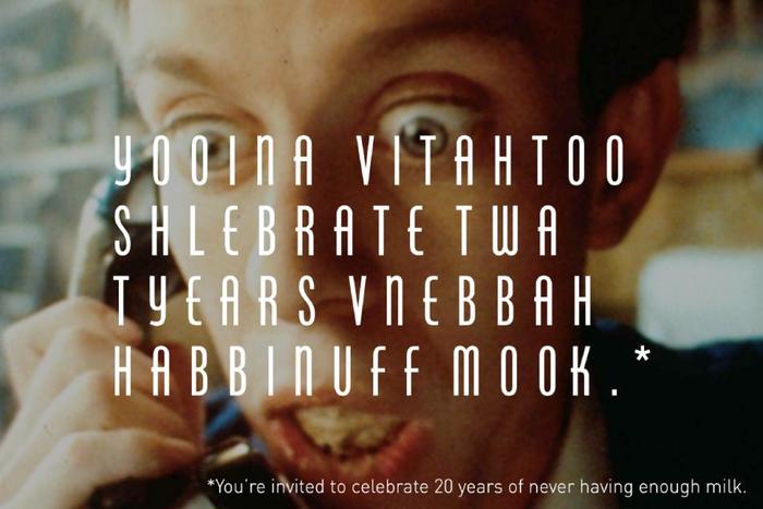 “Got Milk?” Campaign, 20th Anniversary 2