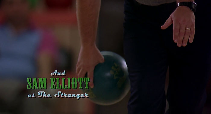 The Big Lebowski (1998) opening and end titles 8