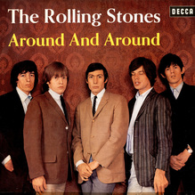 The Rolling Stones – <cite>Around And Around</cite> album art