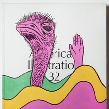 <cite>American Illustration 32</cite> annual book cover