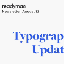 Readymag Newsletter