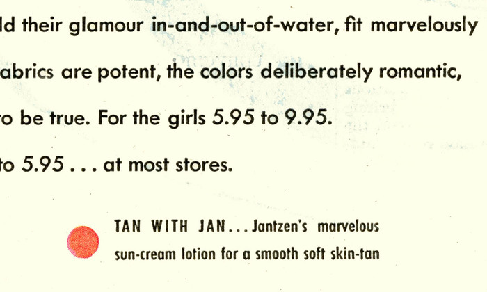 Jantzen Swimwear Ads, 1946–48 7