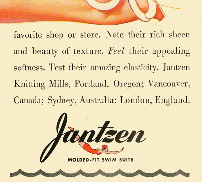 Jantzen Swimwear Ads, 1938–41 6