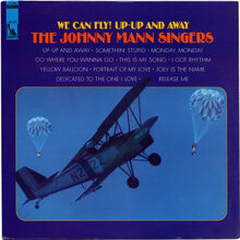 The Johnny Mann Singers – <cite>We Can Fly! Up-Up and Away</cite> album art