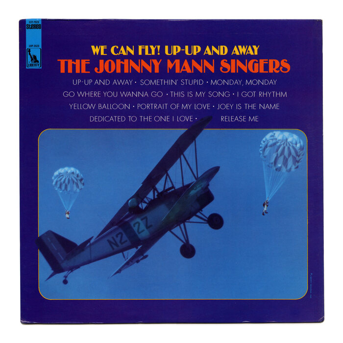 The Johnny Mann Singers – We Can Fly! Up-Up and Away album art