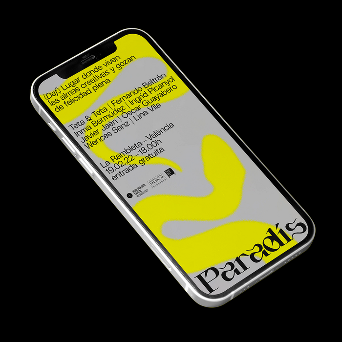 Paradís 2022 festival branding 1