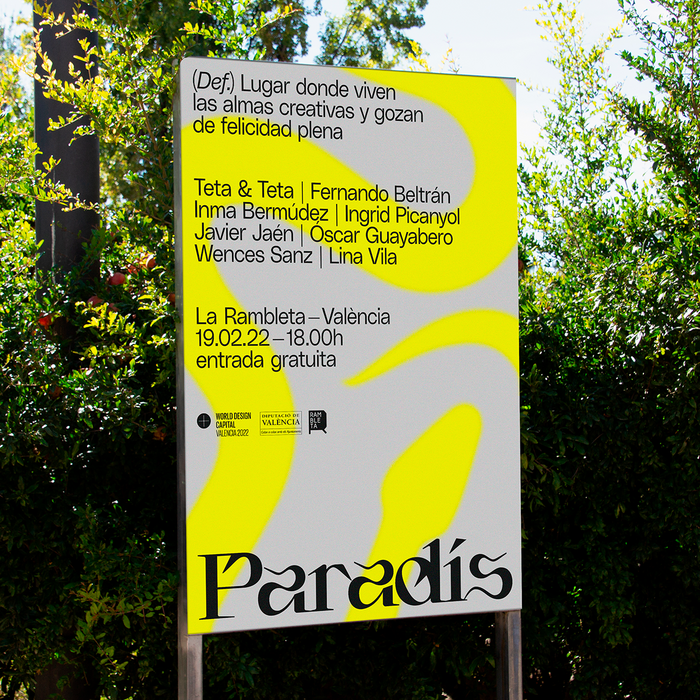 Paradís 2022 festival branding 2