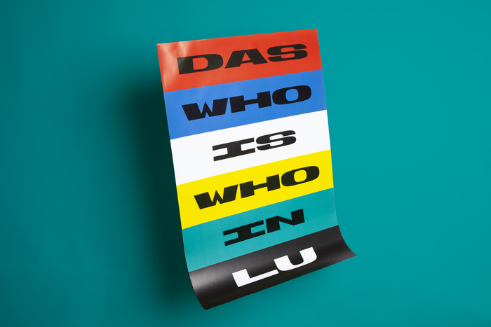 Das Who Is Who In LU poster campaign 1