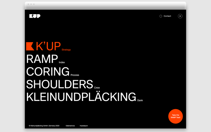 K’UP consultancy website 1