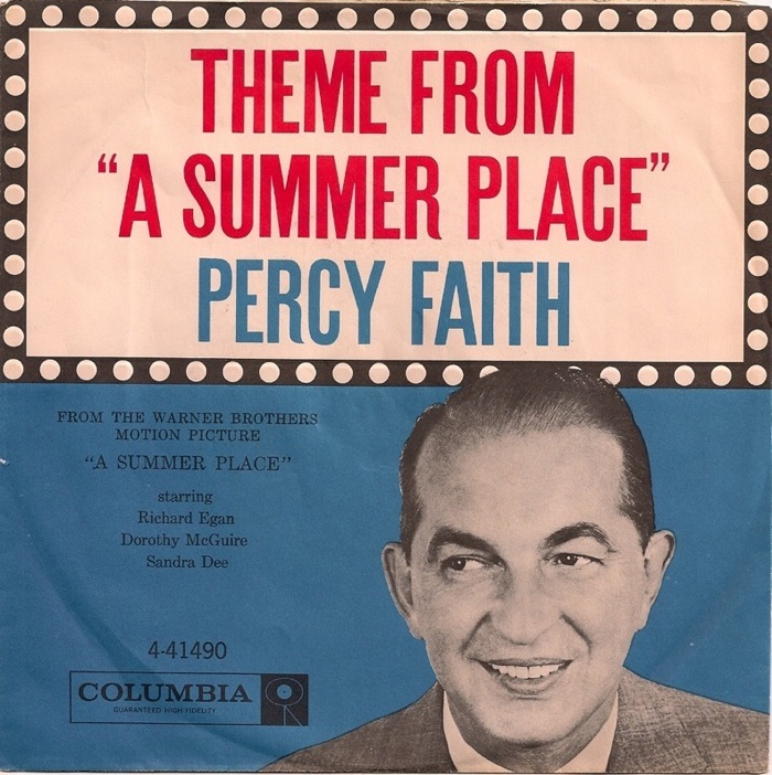 Percy Faith and His Orchestra – “Theme From A Summer Place” / “Go-Go-Po-Go” single cover