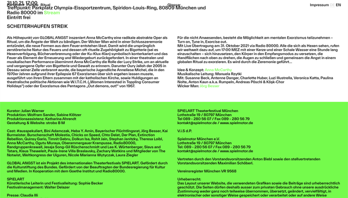 Global Angst website 4