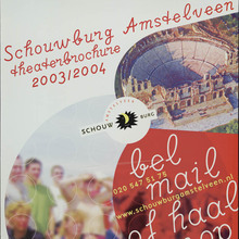 Schouwburg Amstelveen theaterbrochure 2003/2004 poster