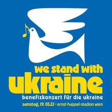 “We stand with Ukraine” benefit concert