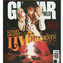 <cite>Guitar World</cite>, Aug. 2021, “Guitar’s Greatest Live Moments”