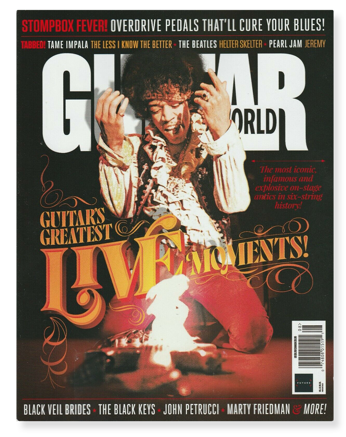 Guitar World, Aug. 2021, “Guitar’s Greatest Live Moments” 1