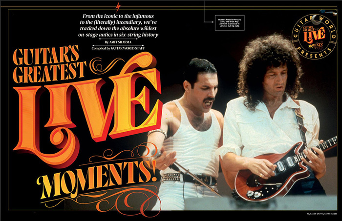 Guitar World, Aug. 2021, “Guitar’s Greatest Live Moments” 2
