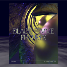 black beyond – <cite>_origins</cite> exhibition posters and website