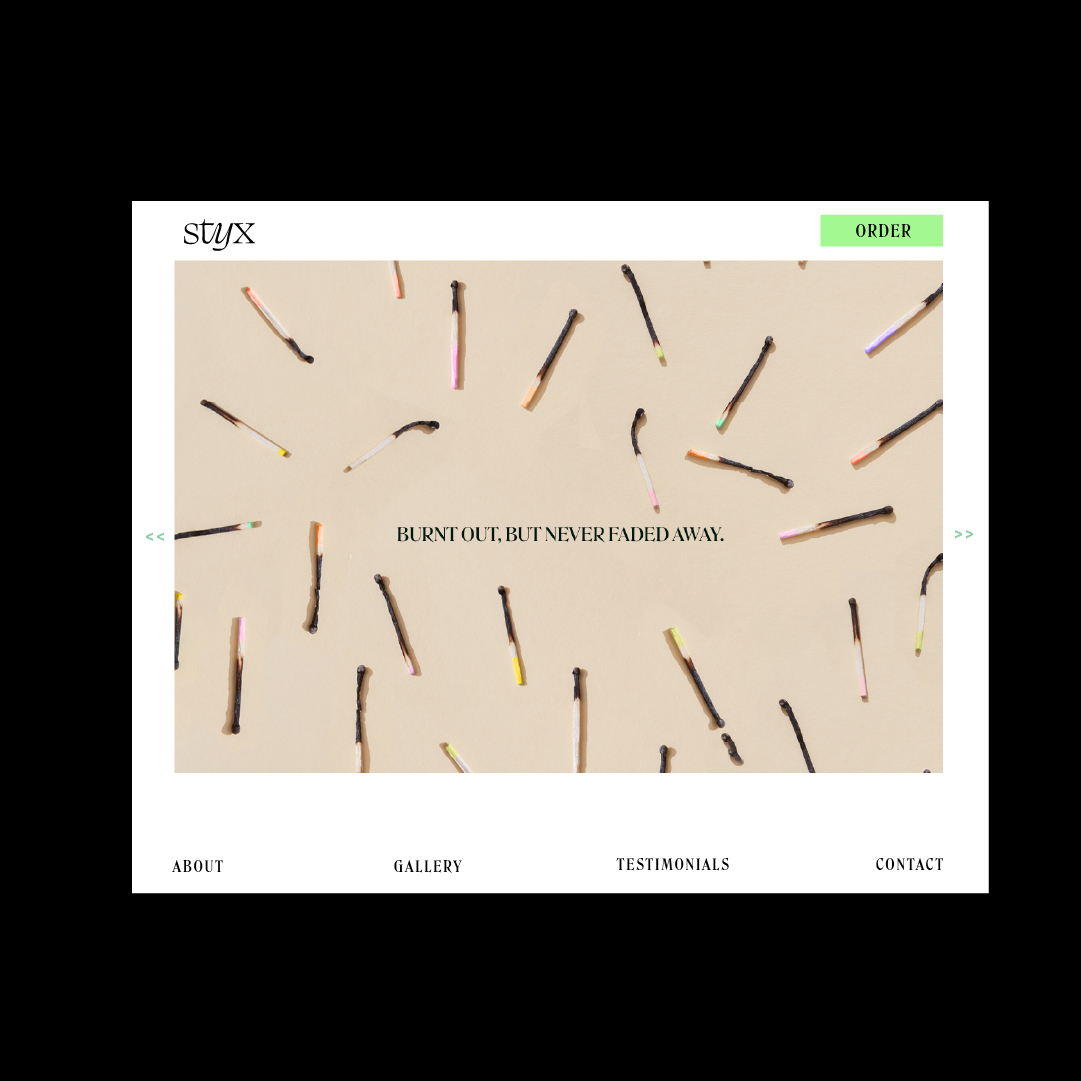 Styx Font STYX branding - Fonts In Use