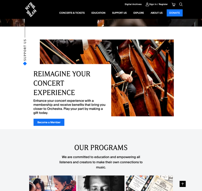 New York Philharmonic Orchestra identity 5
