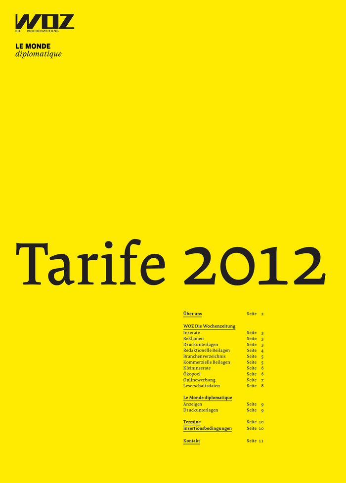 WOZ Die Wochenzeitung (2010–) 7