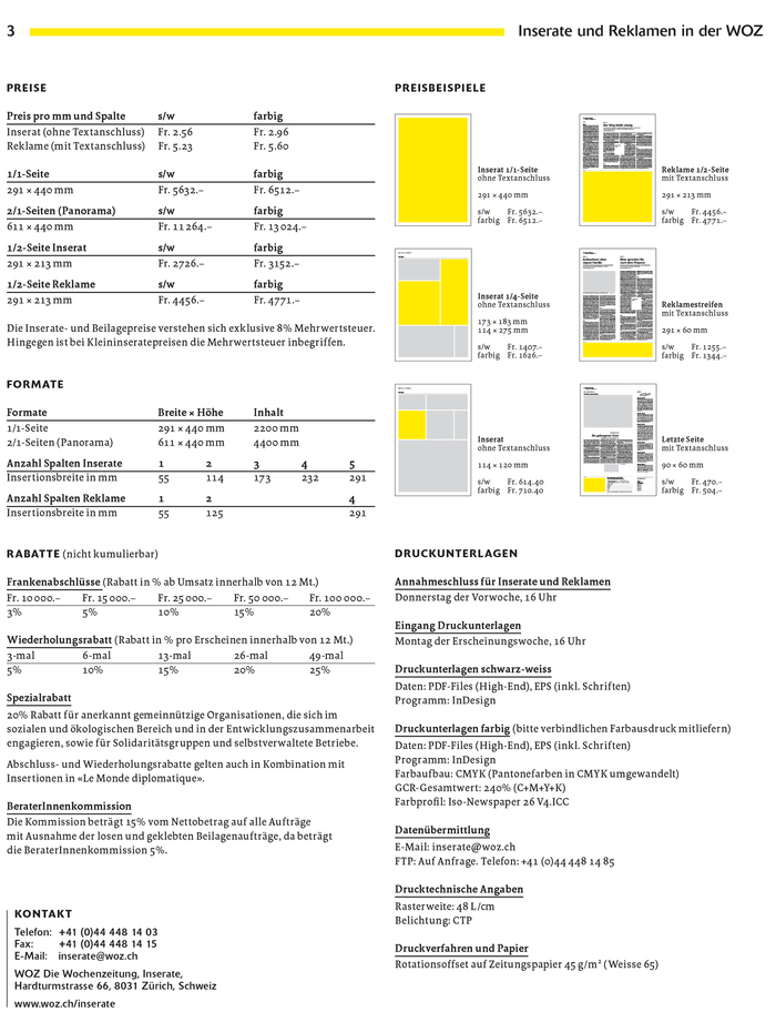 WOZ Die Wochenzeitung (2010–) 8