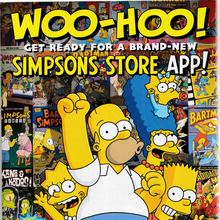 Simpson Store App advertisement